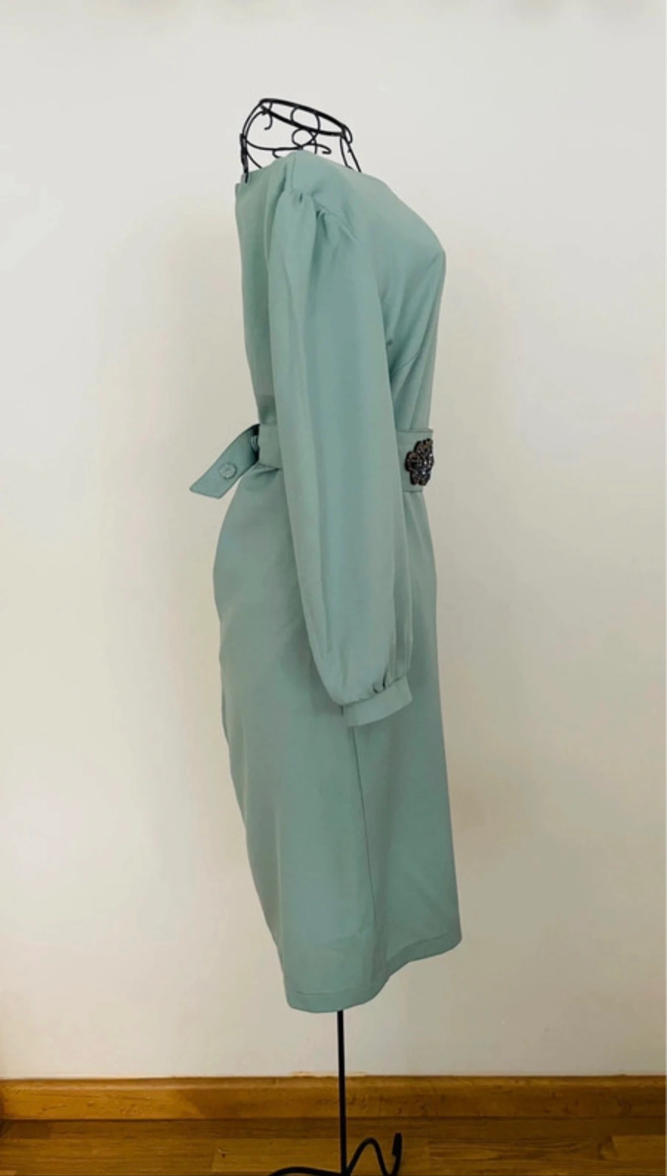 Prachtige mintkleurige jurk – photo 2